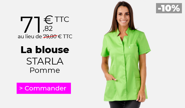 blouse medicale starla pomme